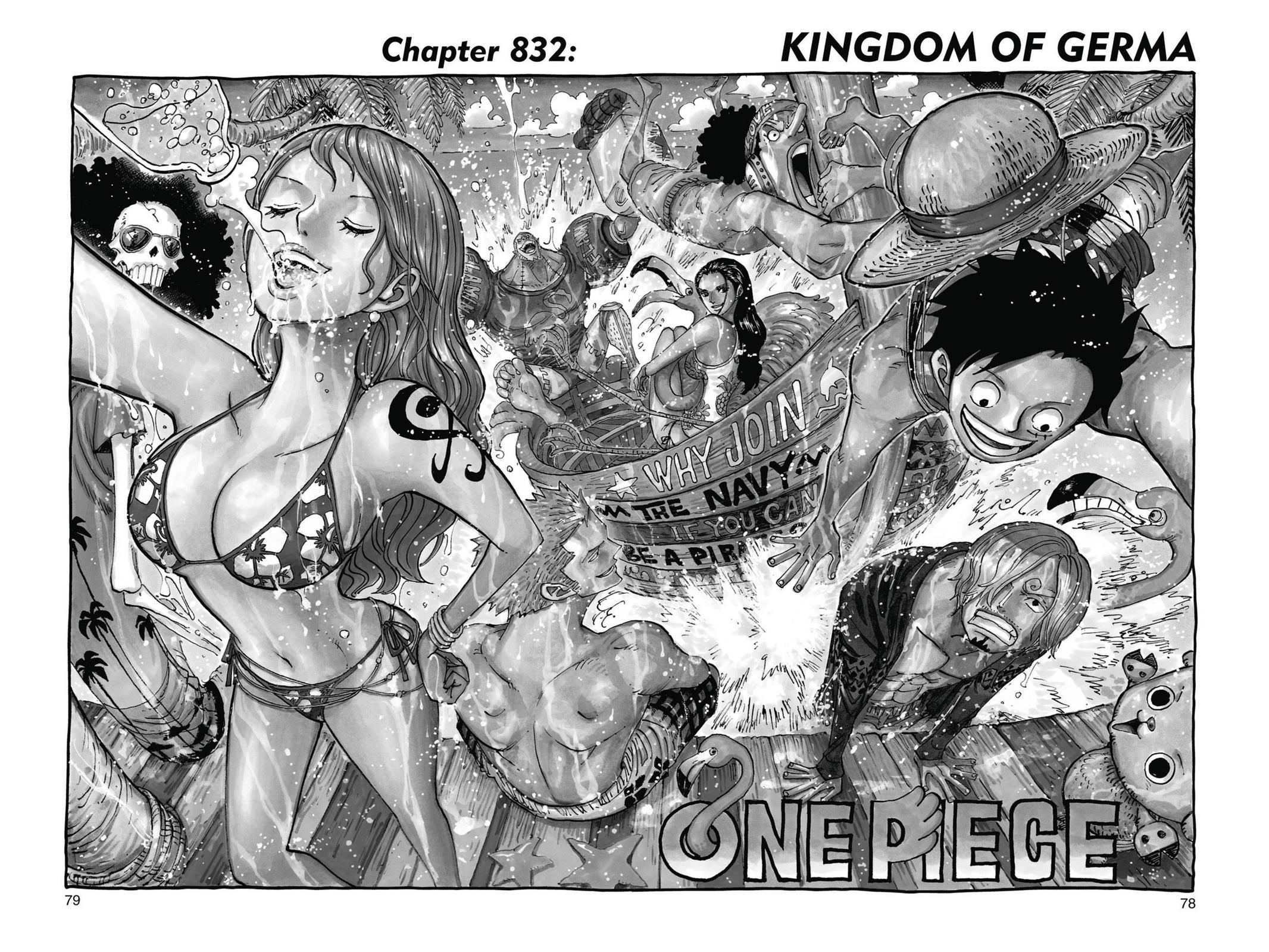One Piece, Chapter 832 image 01