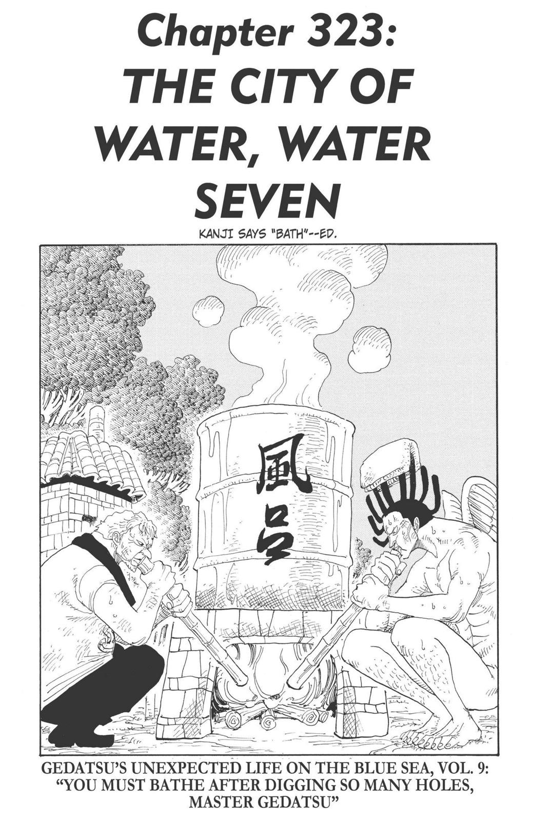 One Piece, Chapter 323 image 001