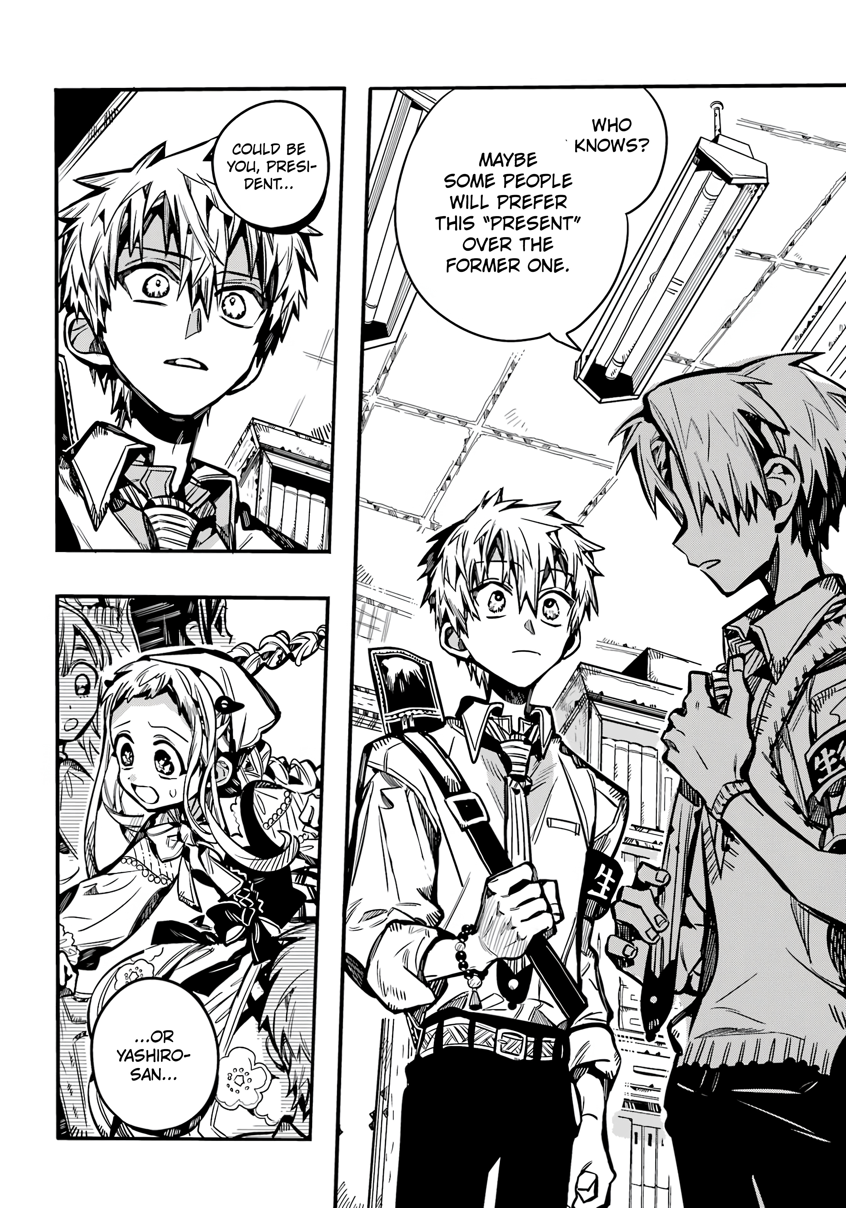 Toilet Bound Hanako Kun, Chapter 112 Changes image 27