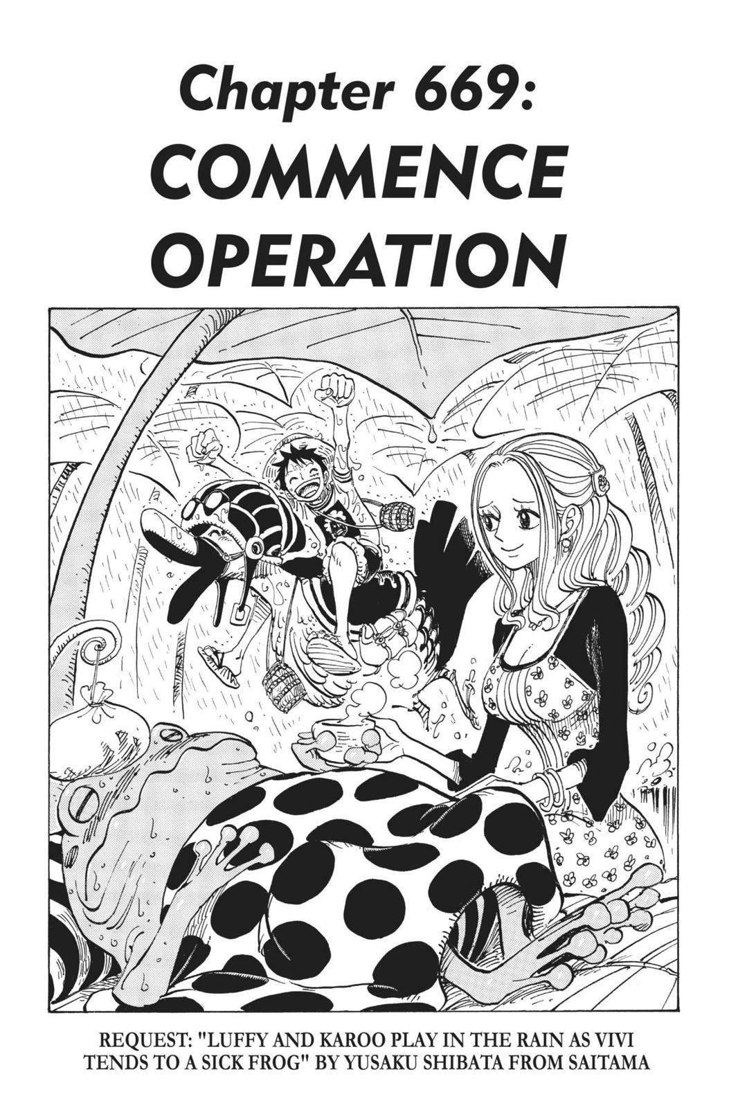 One Piece, Chapter 669 image 001