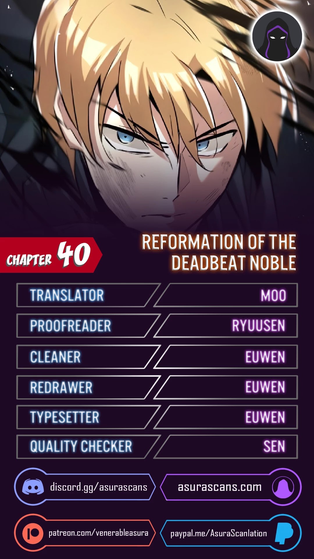  Reformation Of The Deadbeat Noble, Chapter 40 image 01