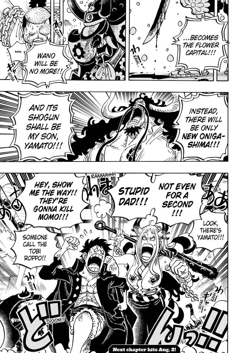 One Piece Chapter 985 One Piece Manga Online