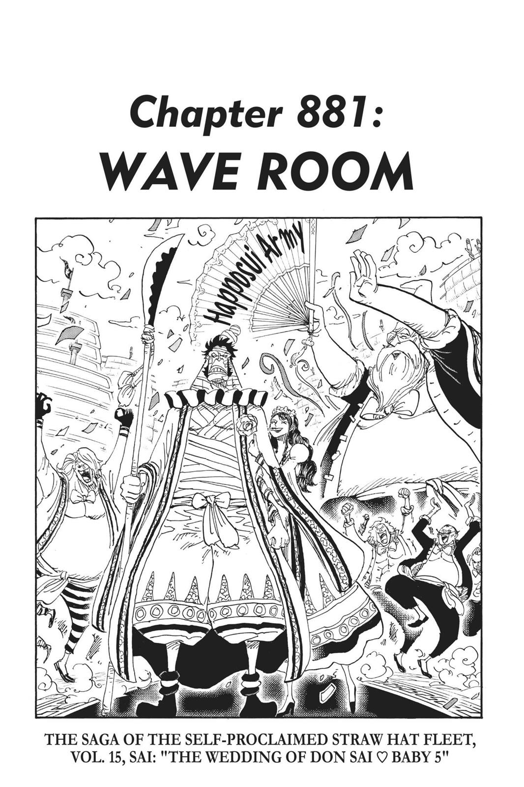 One Piece, Chapter 881 image 01