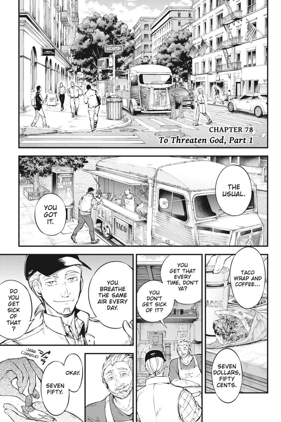 Bungou Stray Dogs, Chapter 78 image 01