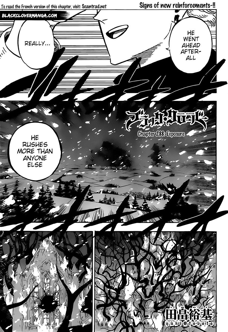 Black Clove, Chapter 288 image 01