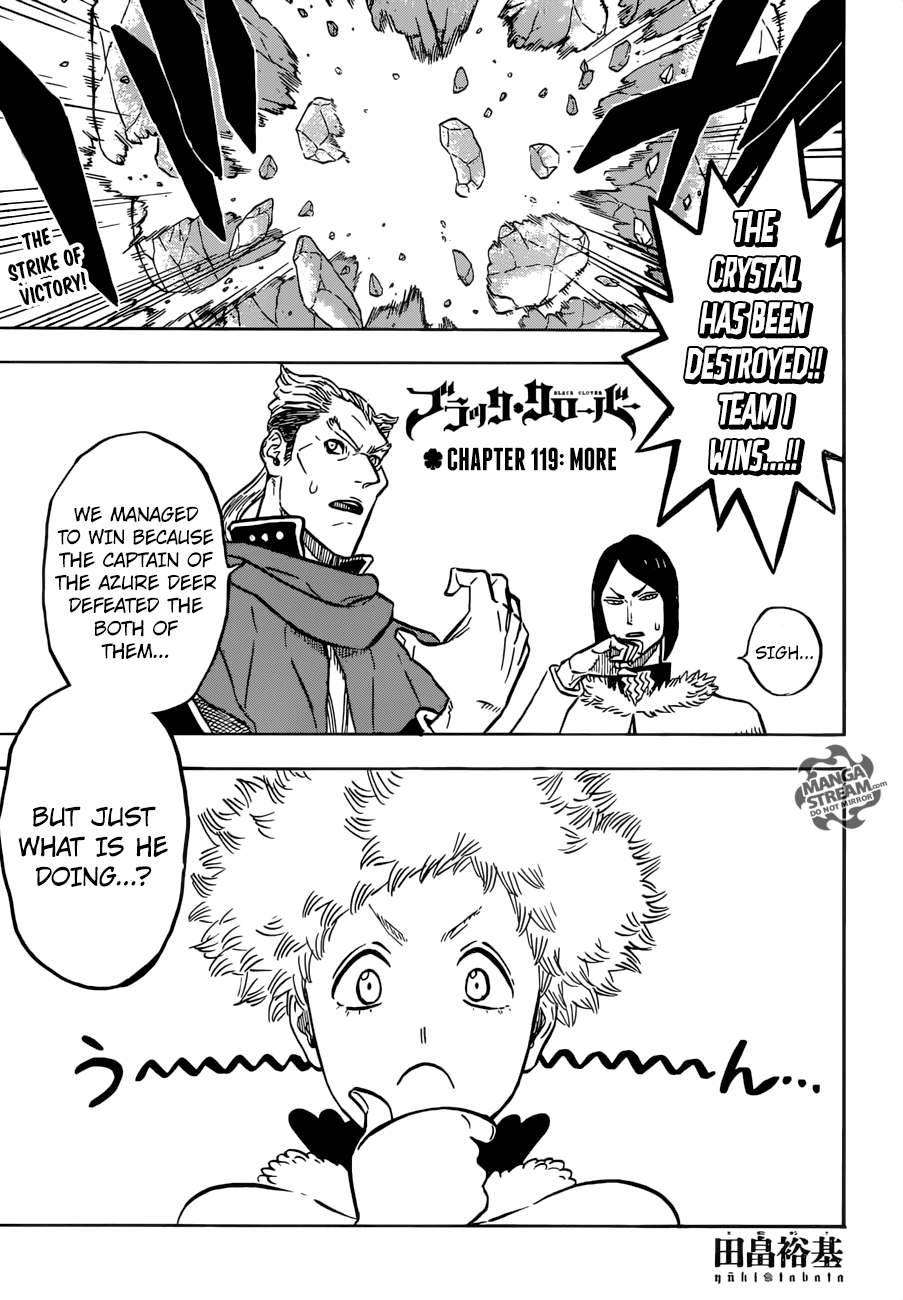 Black Clove, Chapter 119 image 01