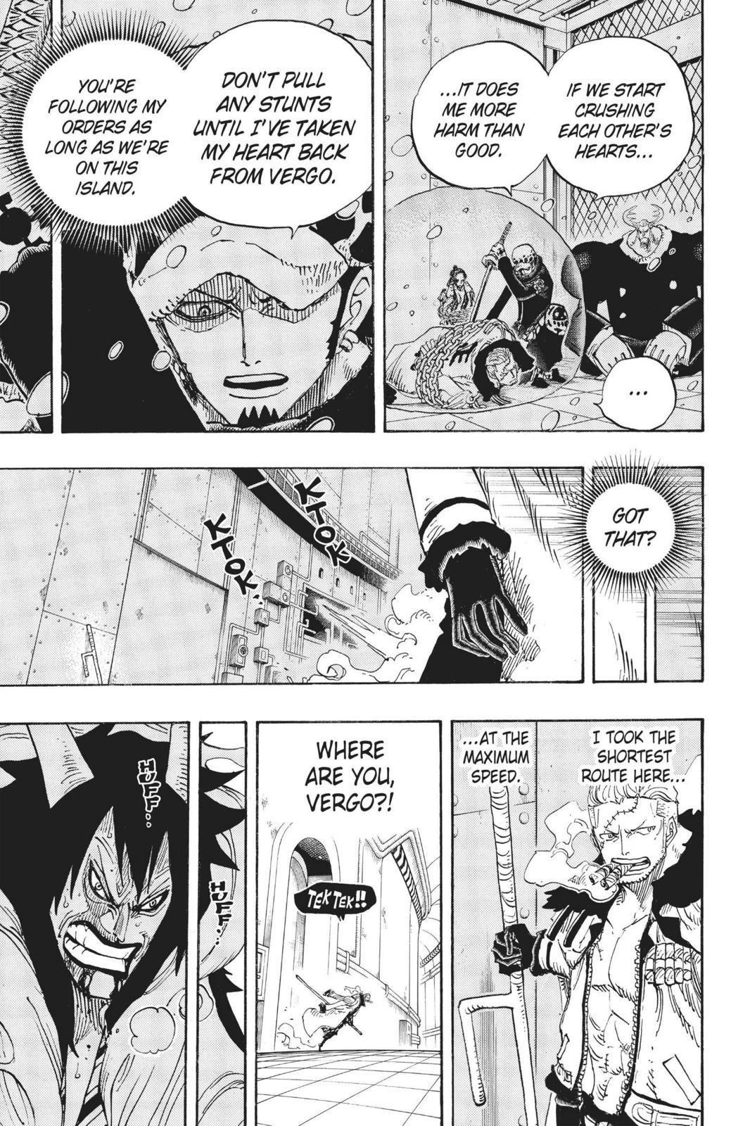 One Piece, Chapter 681 image 003
