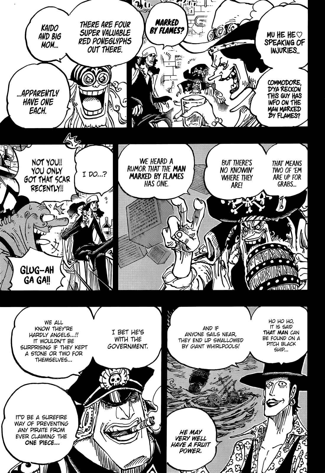One piece, Chapter 1081 Kuzan, Tenth Captain Of The Blackbeard Pirates image 10