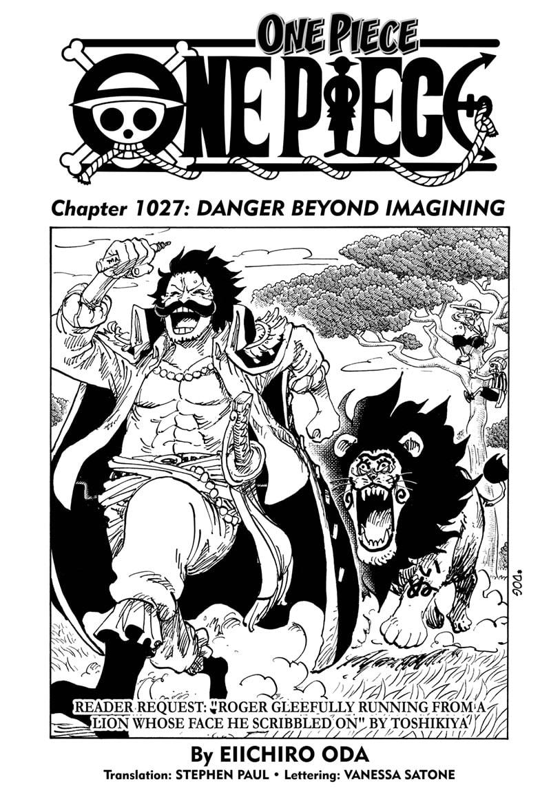 One Piece, Chapter 1027 image 01