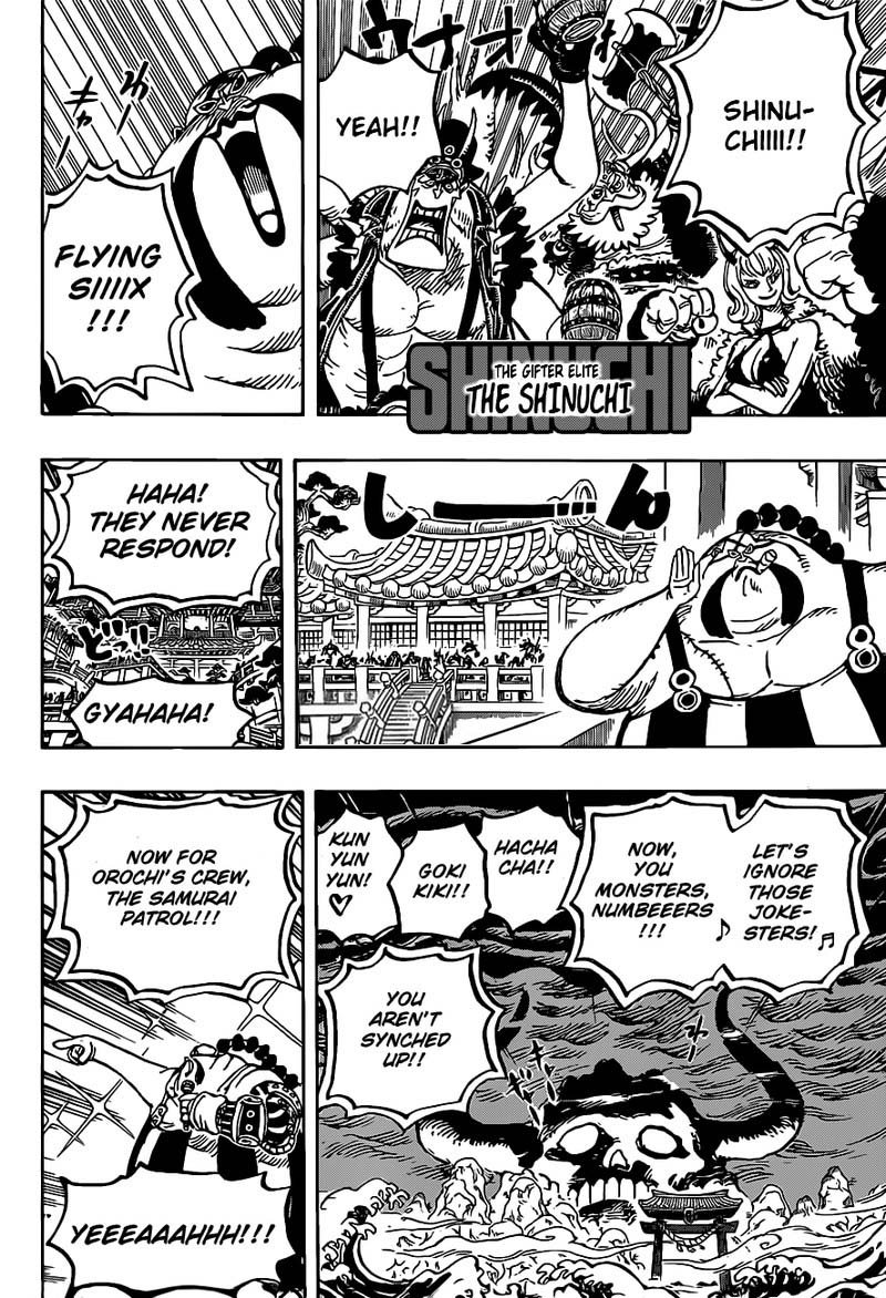 One Piece, Chapter 978 Introducing The Tobi Roppo image 13