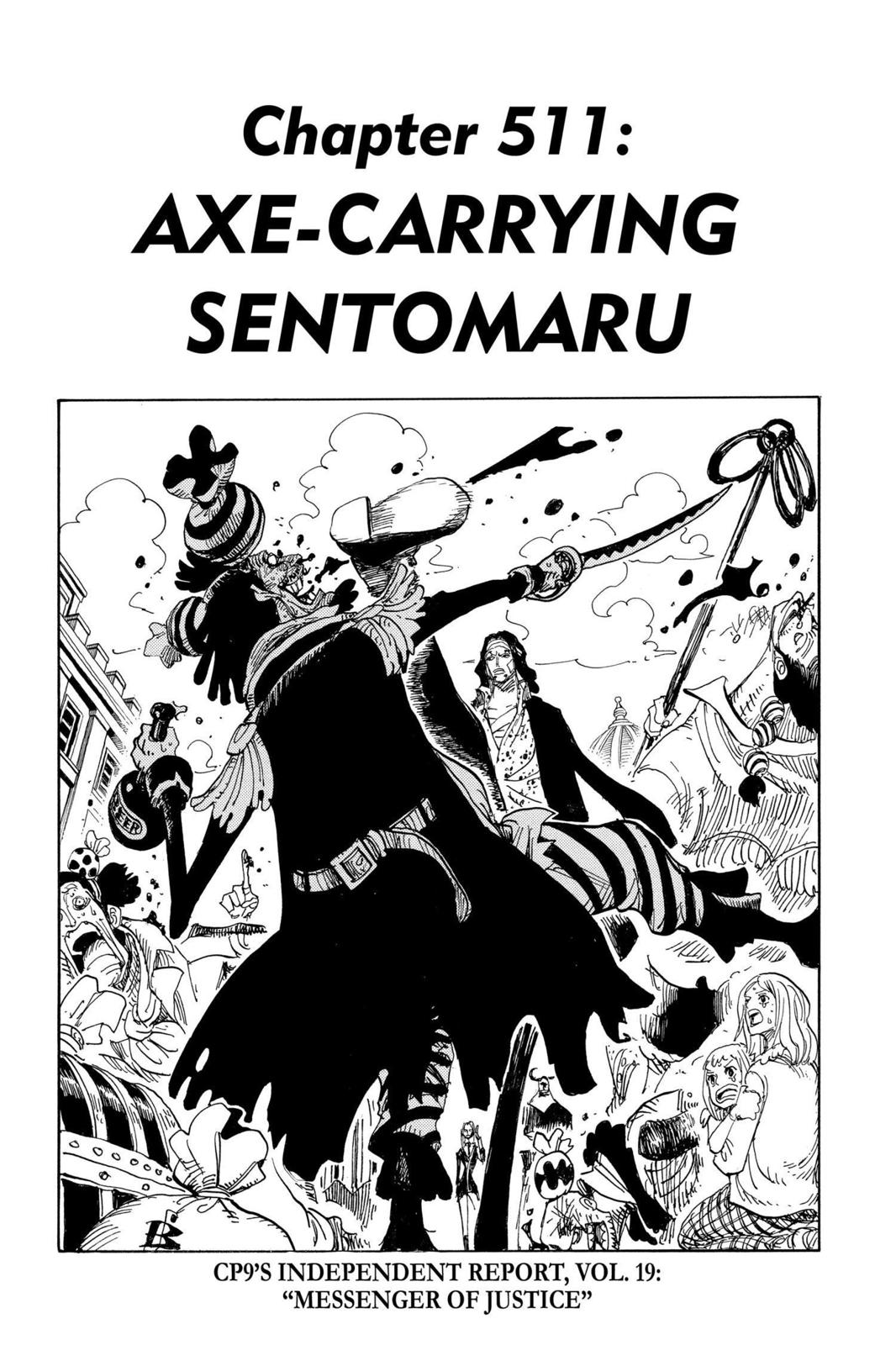 One Piece, Chapter 511 image 001