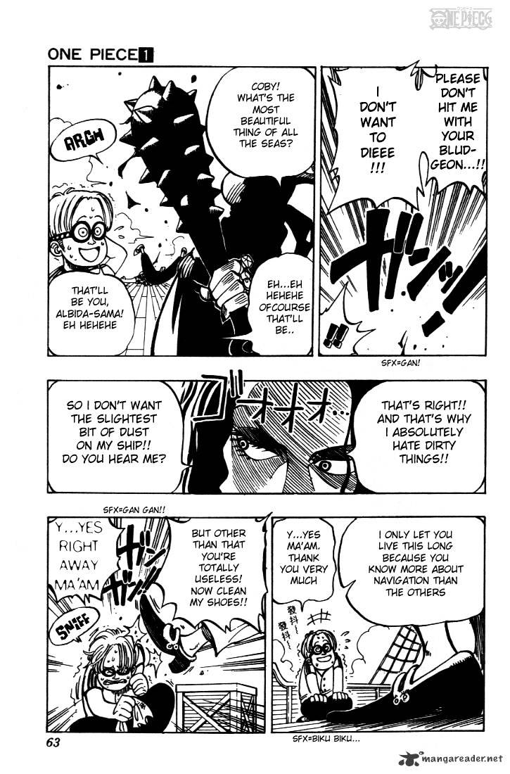 One piece, Chapter 2  They Call Him Strawhat Luffy image 05