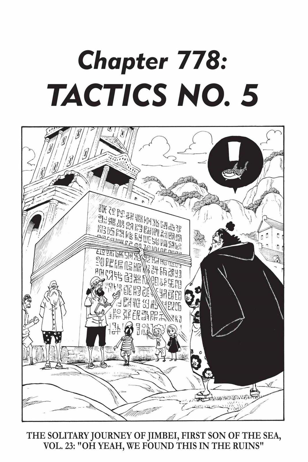 One Piece, Chapter 778 image 001