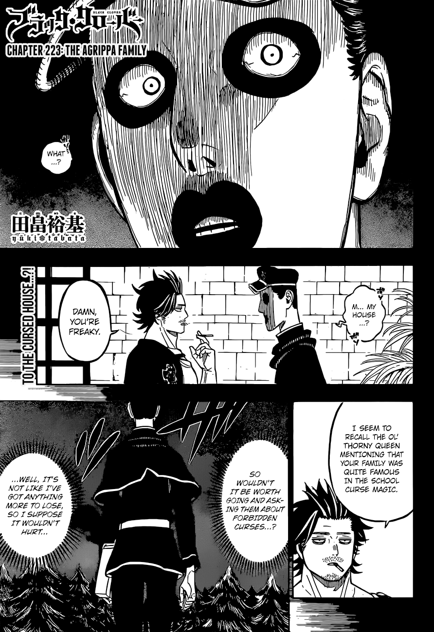 Black Clove, Chapter 223 image 01