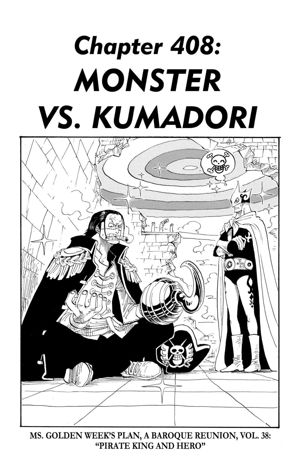 One Piece, Chapter 408 image 001