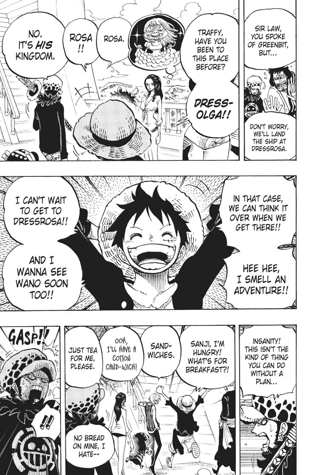One Piece, Chapter 700 image 009