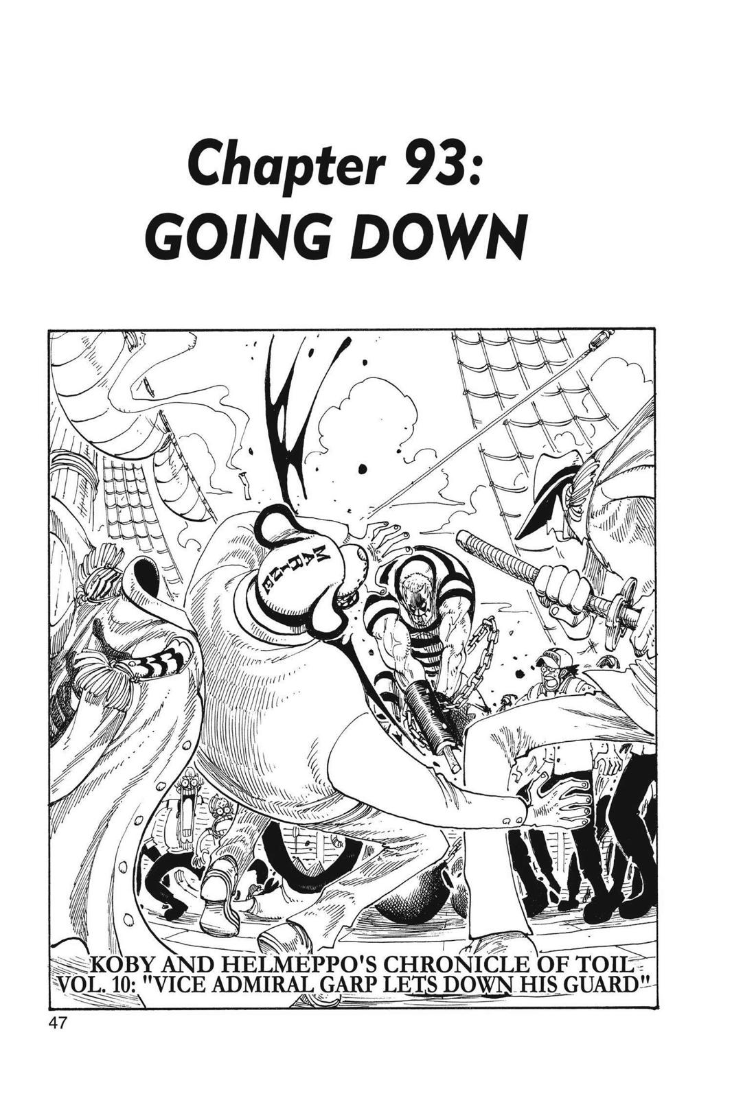 One Piece, Chapter 93 image 001