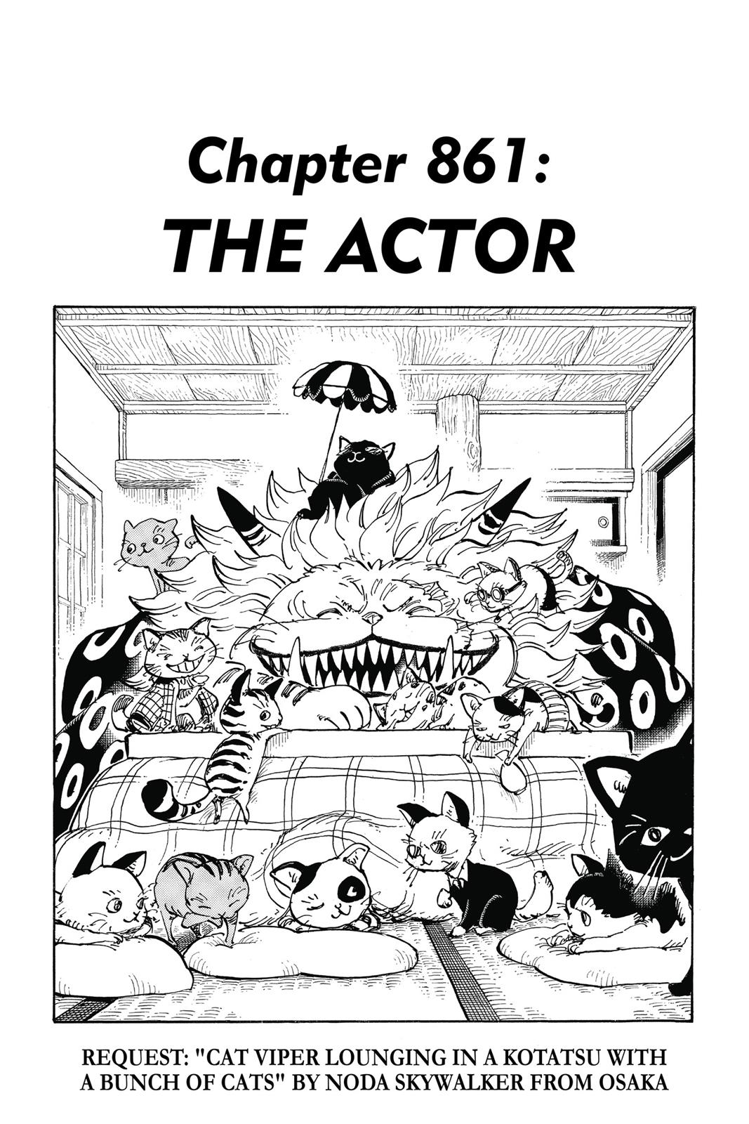 One Piece, Chapter 861 image 001