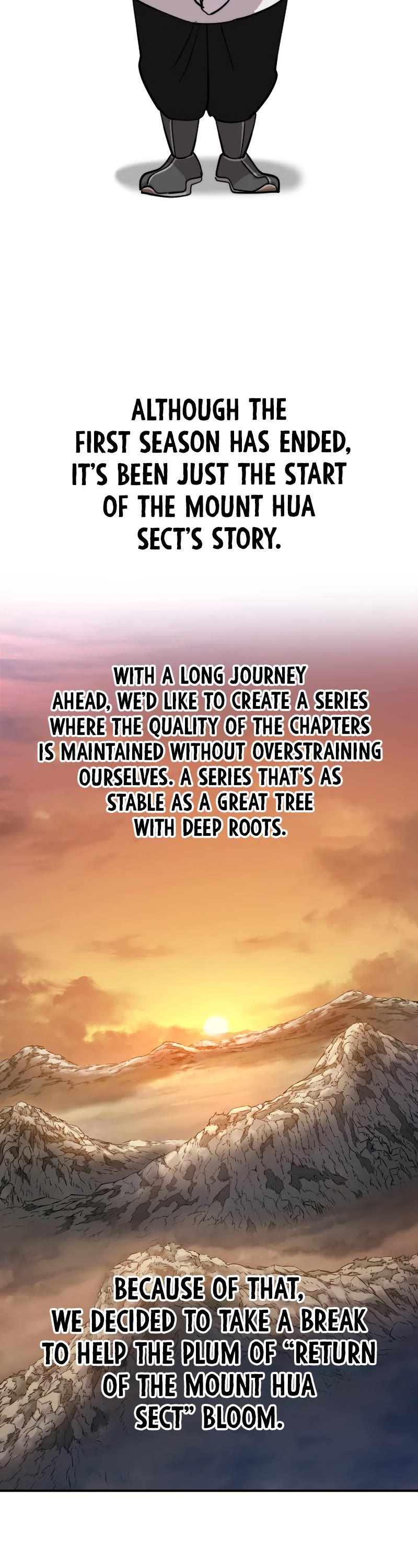 Return Of The Mount Hua Sect, Chapter 72.5 (Season 1 Epilogue) image 44