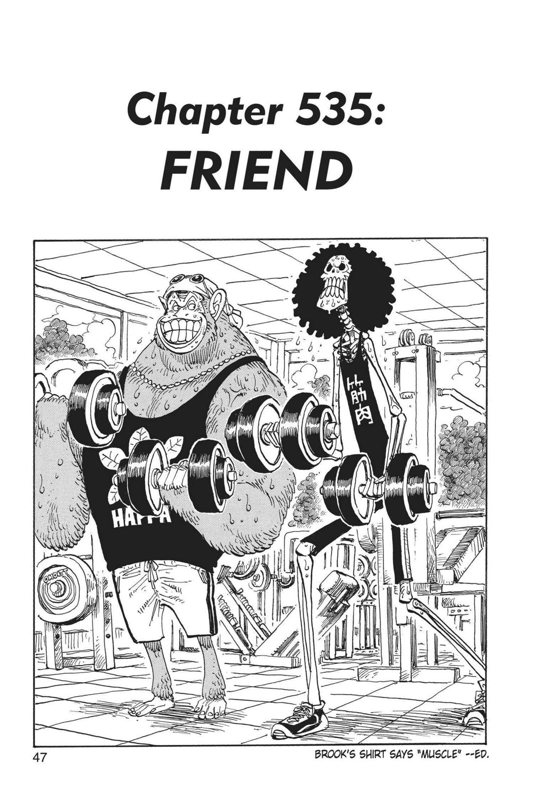 One Piece, Chapter 535 image 001