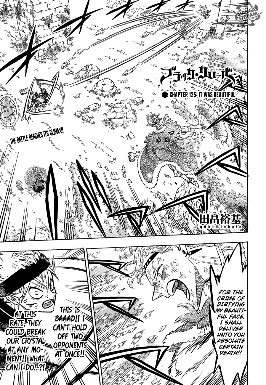 Black Clove, Chapter 125 image 01
