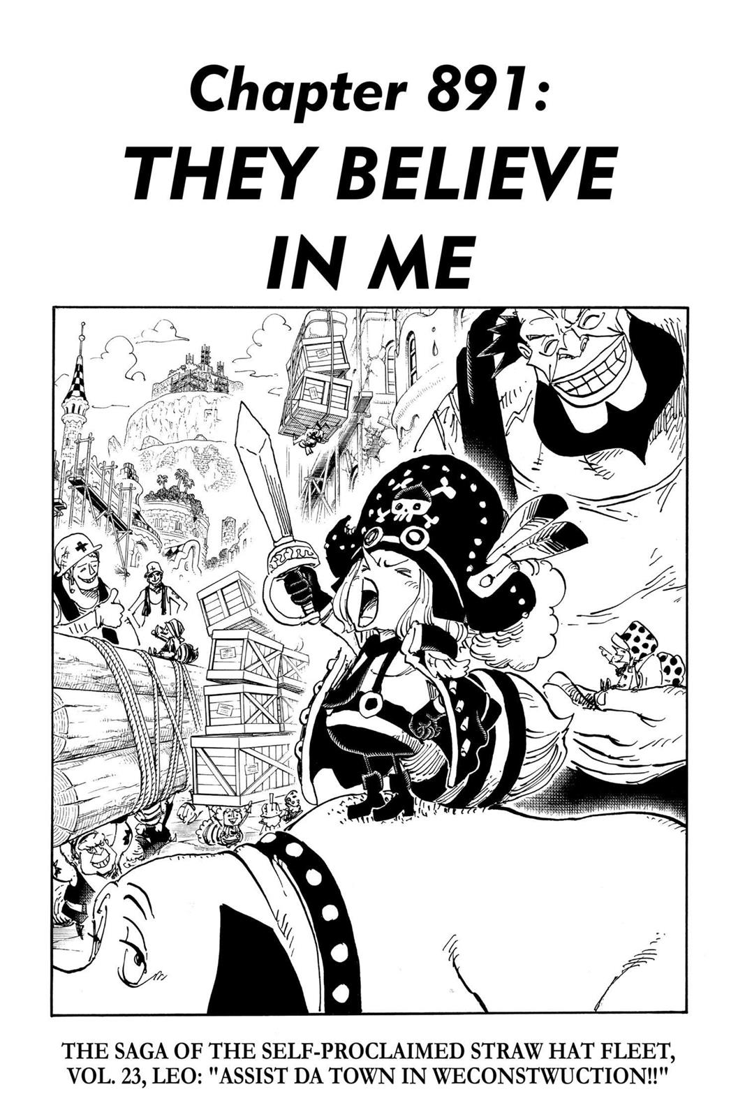 One Piece, Chapter 891 image 001