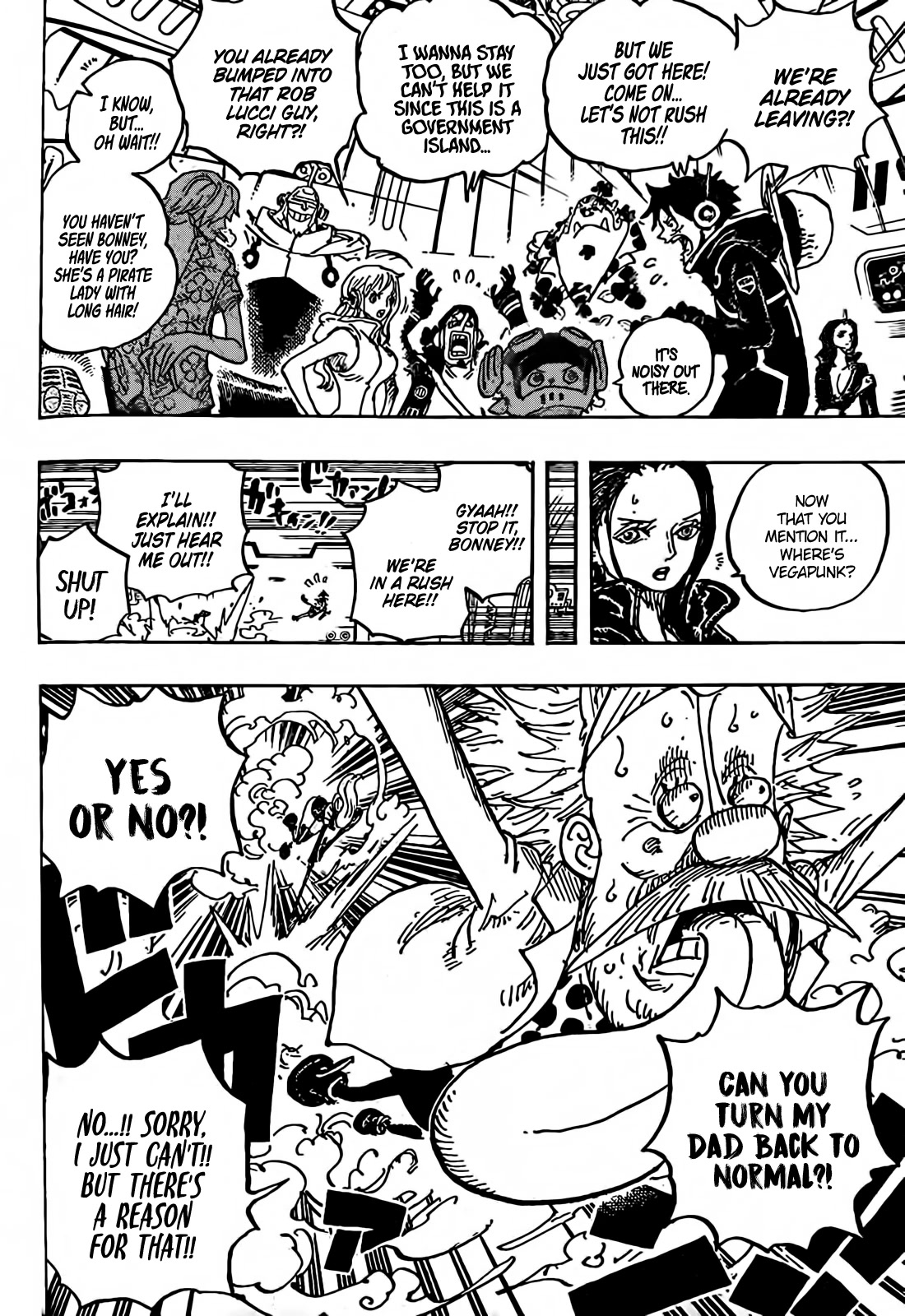 One Piece, Chapter 1071 A Hero