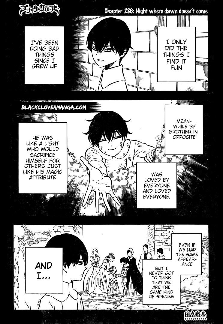 Black Clove, Chapter 286 image 01
