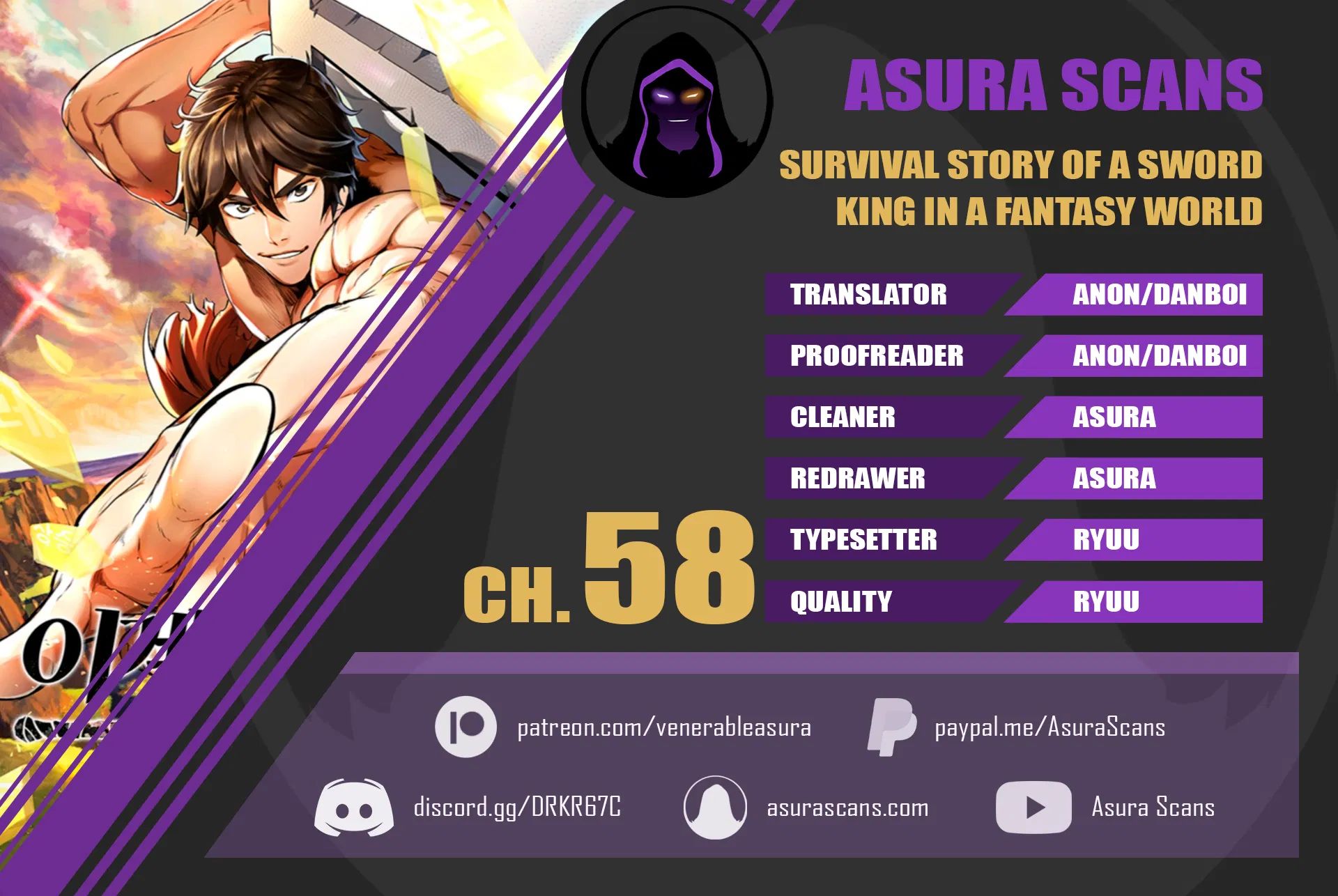 Survival Story Of A Sword King In A Fantasy World, chapter 58 image 001