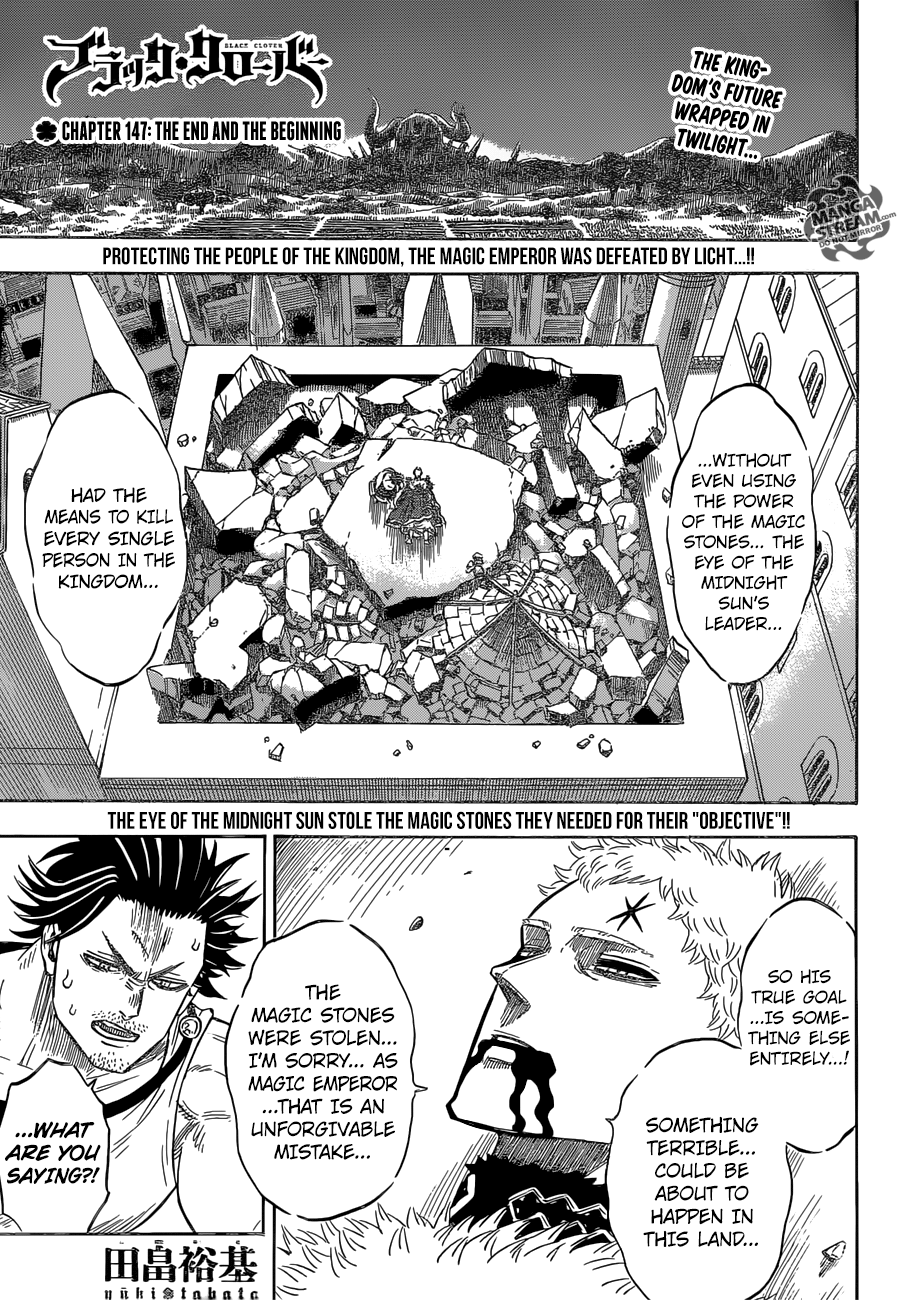 Black Clove, Chapter 147 image 01