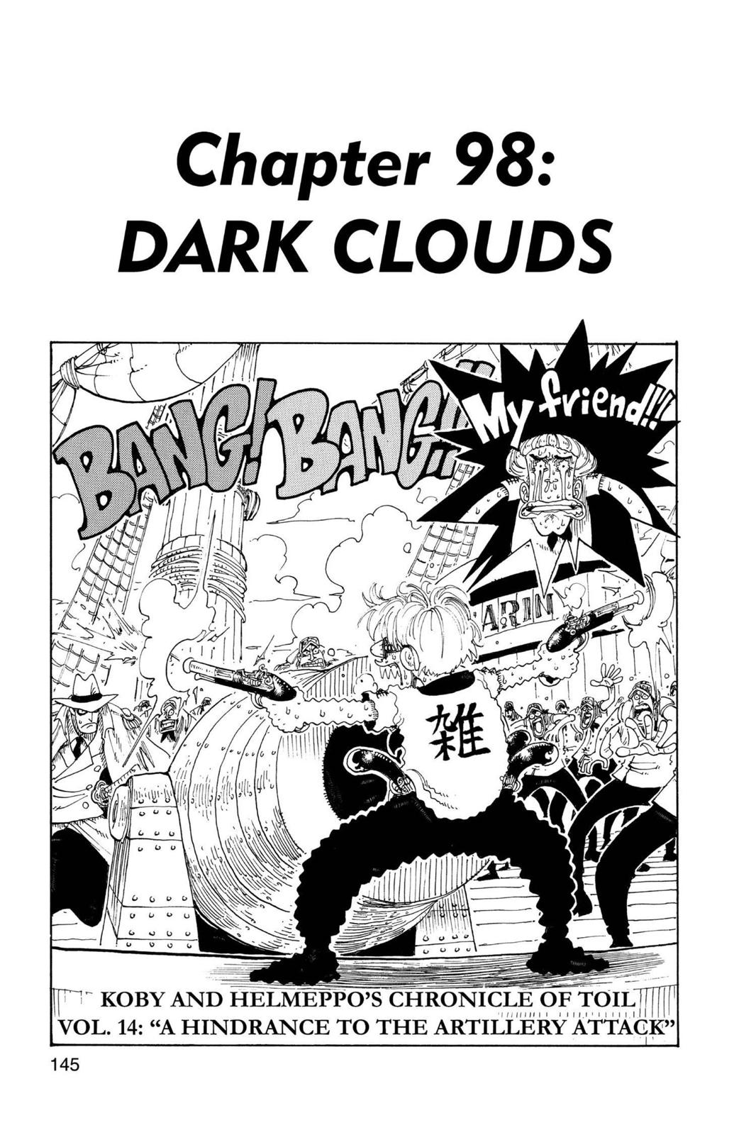 One Piece, Chapter 98 image 001
