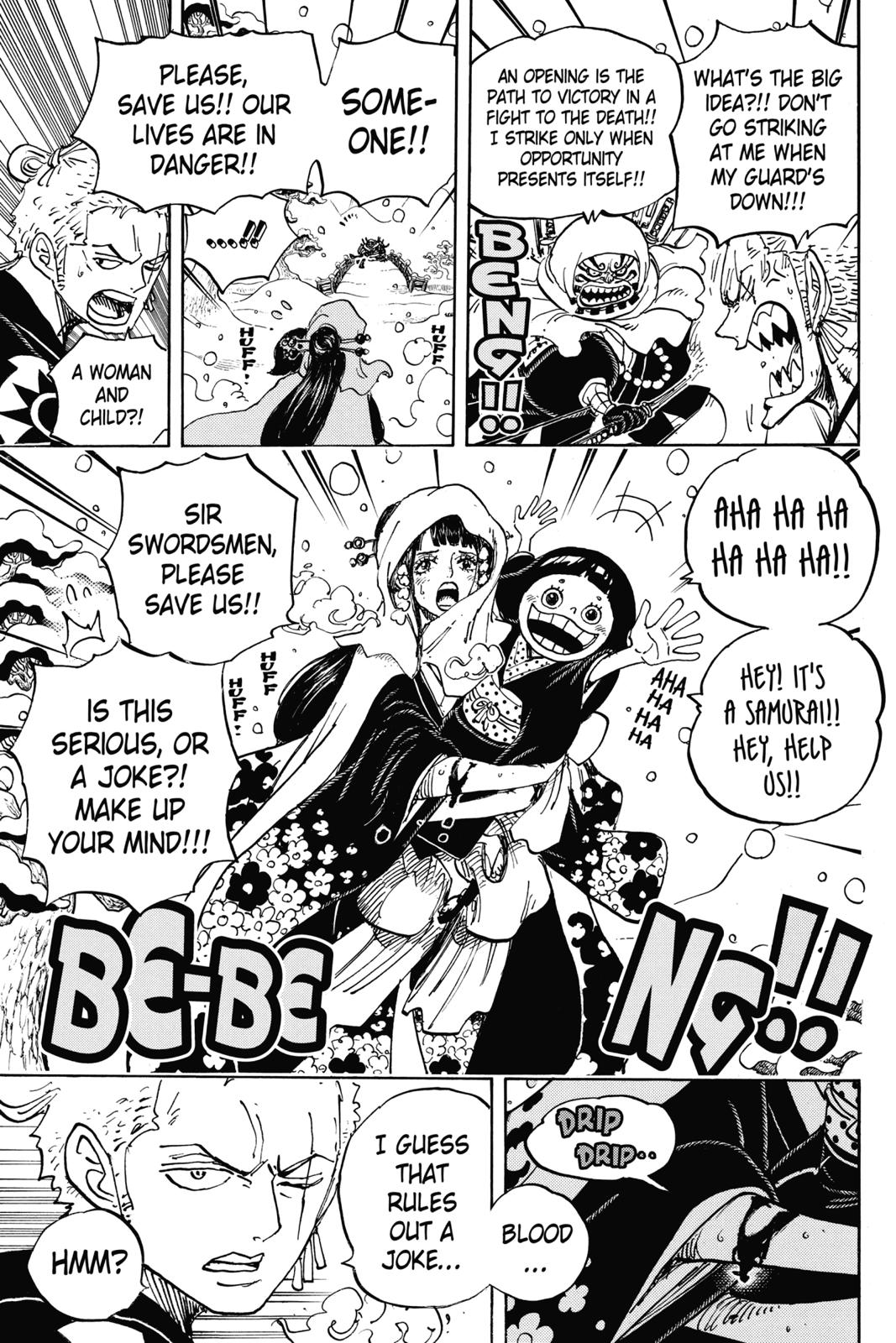 One Piece, Chapter 937 image 009