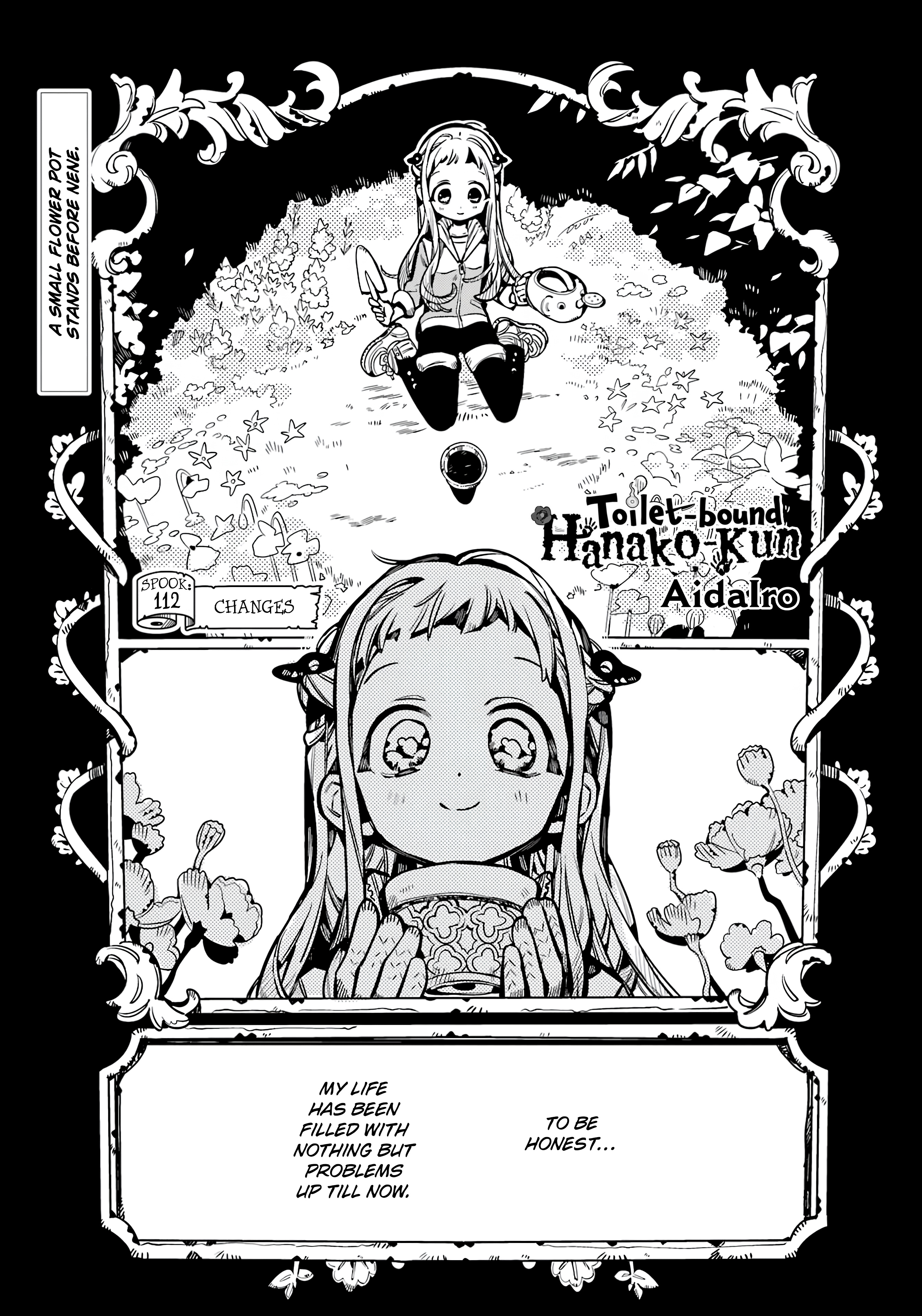 Toilet Bound Hanako Kun, Chapter 112 Changes image 02