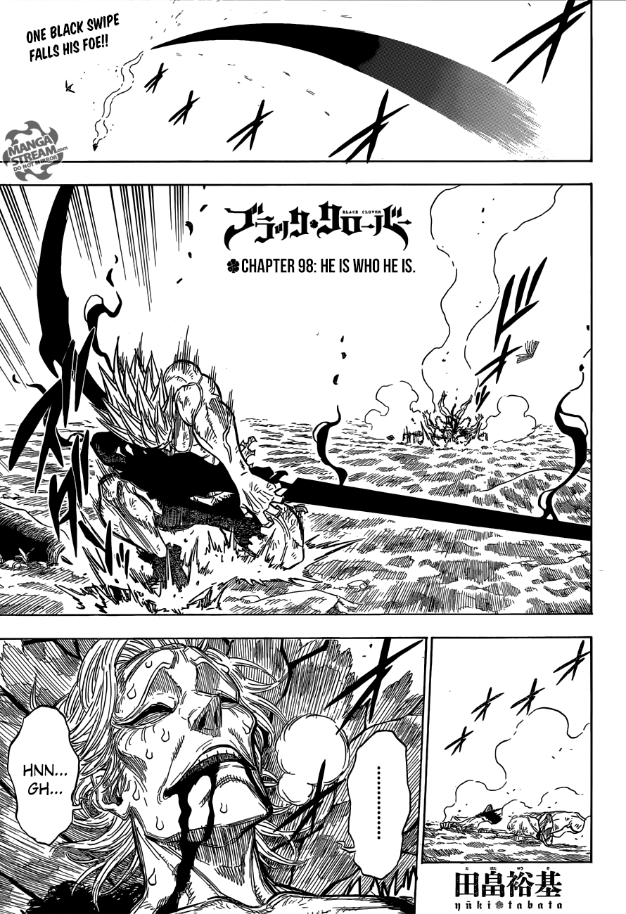 Black Clove, Chapter 98 image 01