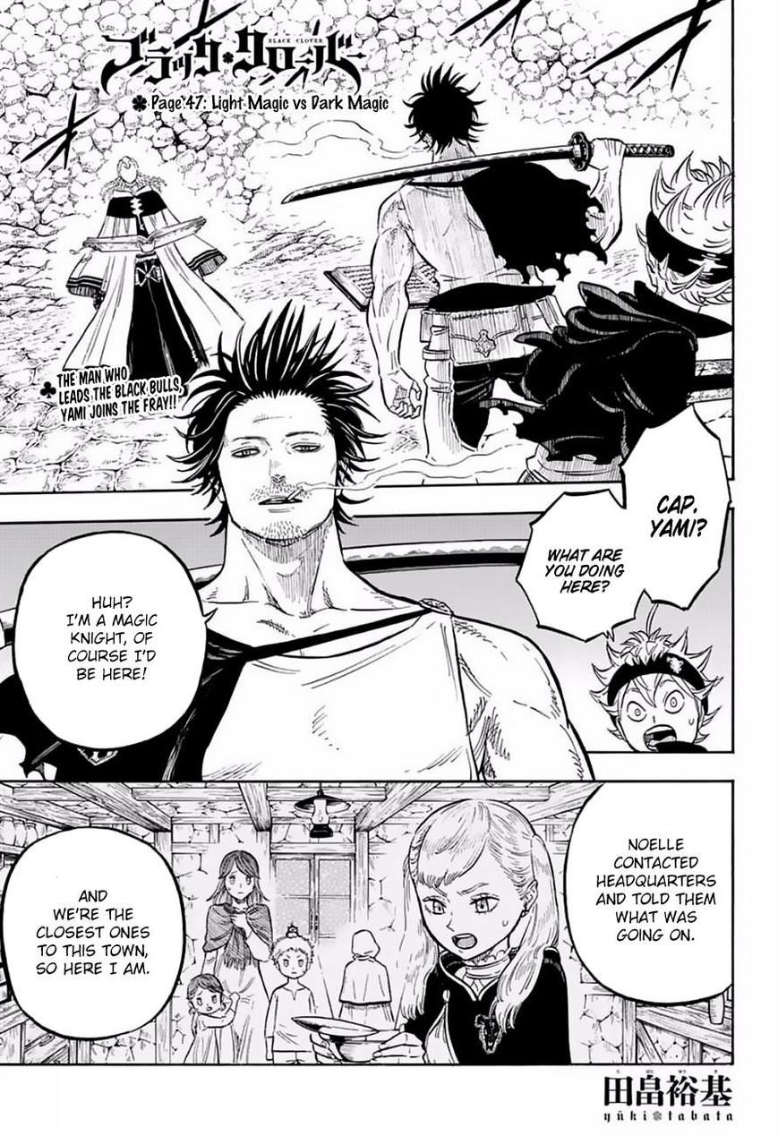 Black Clove, Chapter 47 image 01