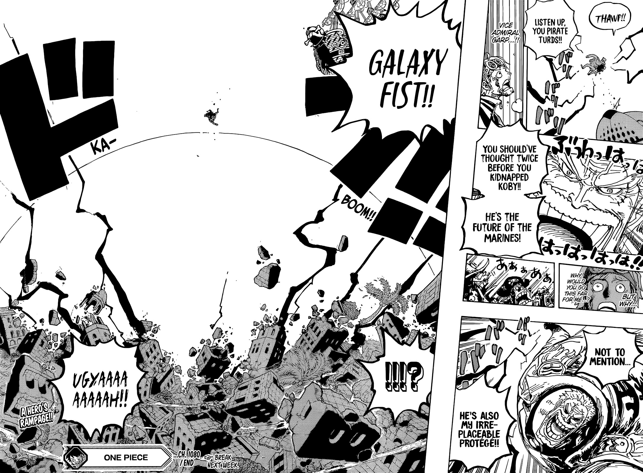 One Piece, Chapter 1080 The Legendary Hero image 16