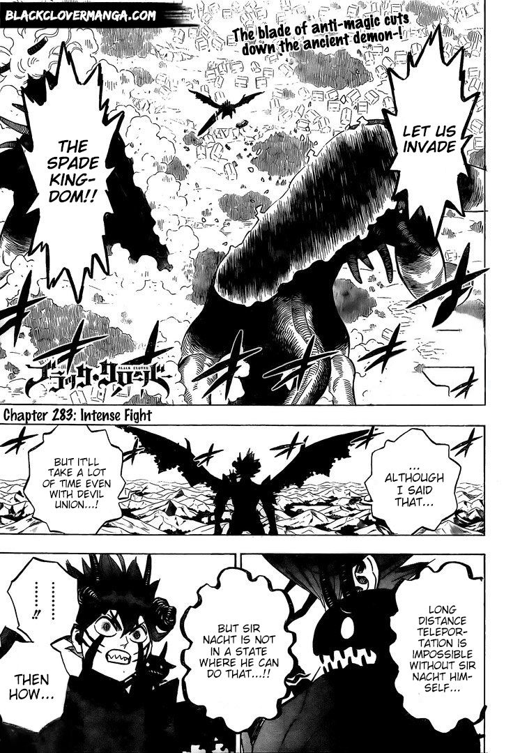 Black Clove, Chapter 283 image 01