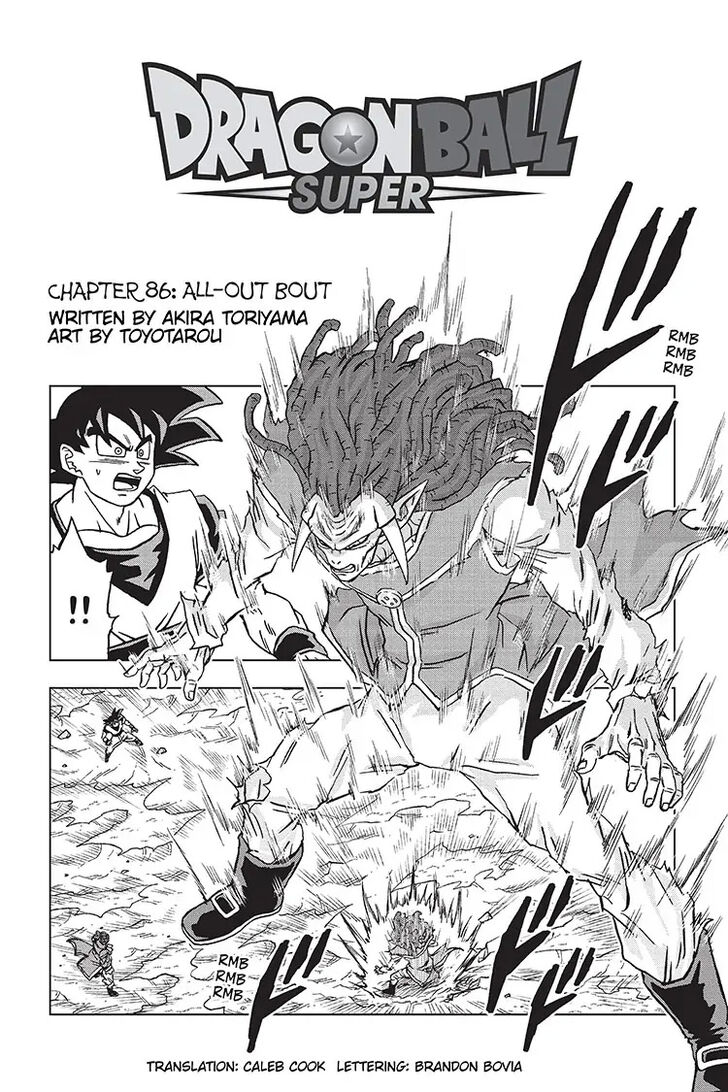 Dragon Ball Super, Chapter 86 image 01