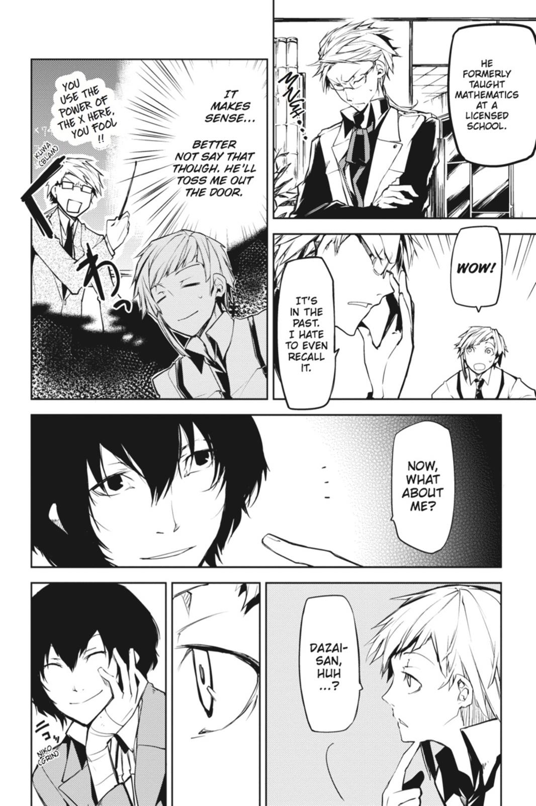 Bungou Stray Dogs, Chapter 3 - Bungou Stray Dogs Manga Online