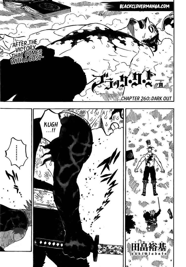 Black Clove, Chapter 260 image 01