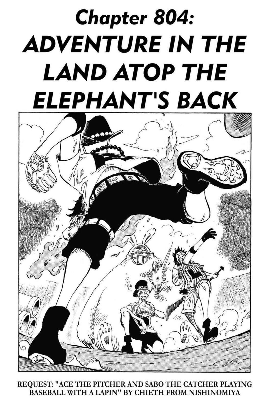 One Piece, Chapter 804 image 001