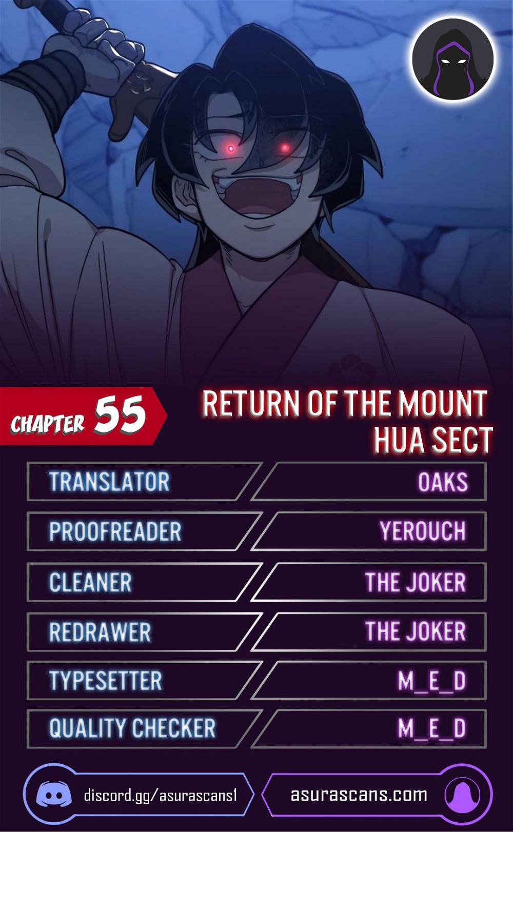 Return Of The Mount Hua Sect, Chapter 55 image 01