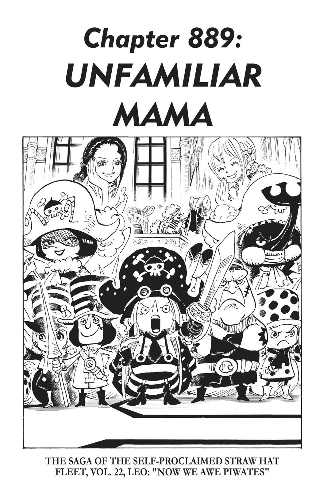 One Piece, Chapter 889 image 001