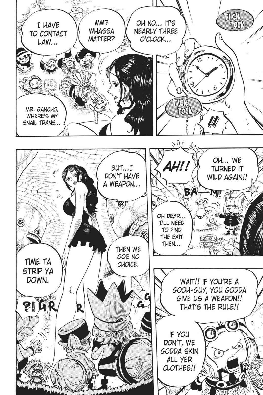 One Piece, Chapter 711 image 007
