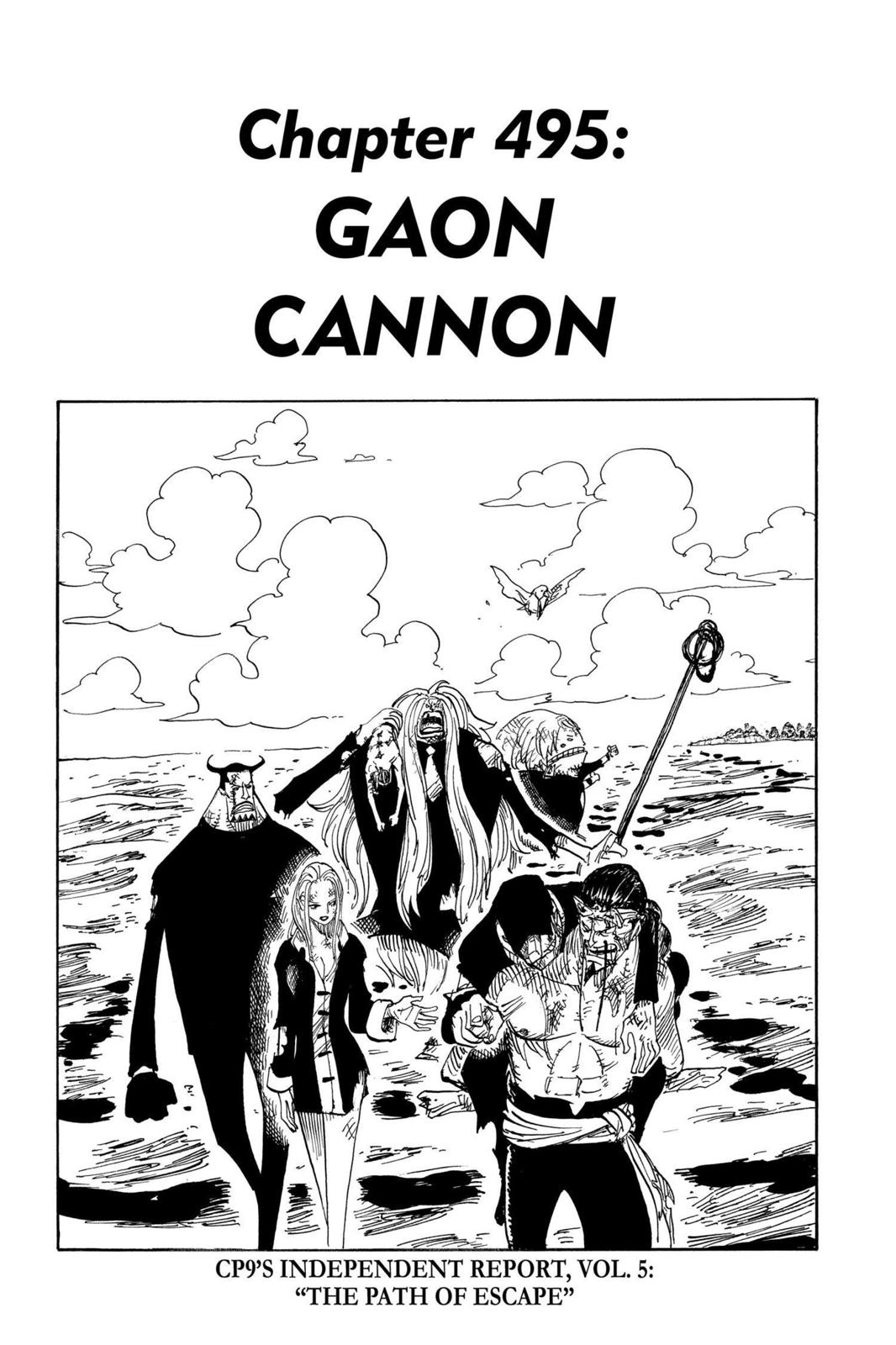 One Piece, Chapter 495 image 01