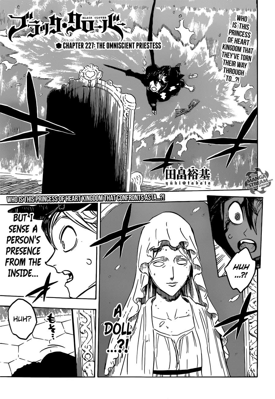 Black Clove, Chapter 227 image 01