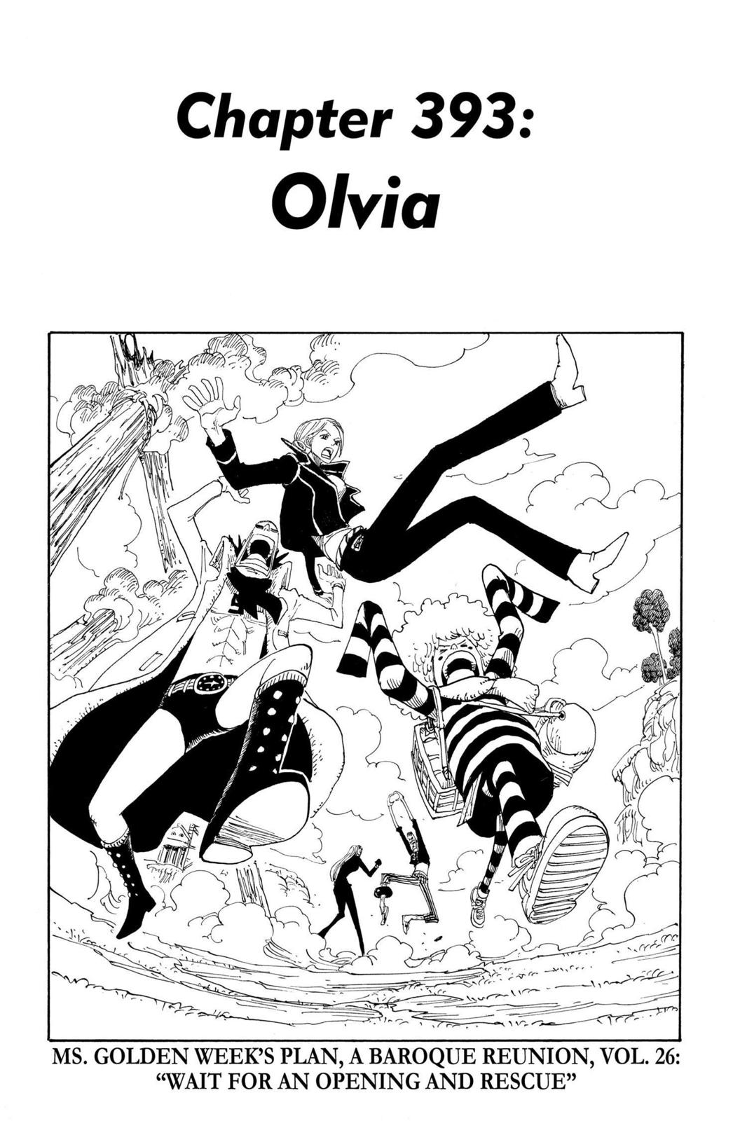 One Piece, Chapter 393 image 001