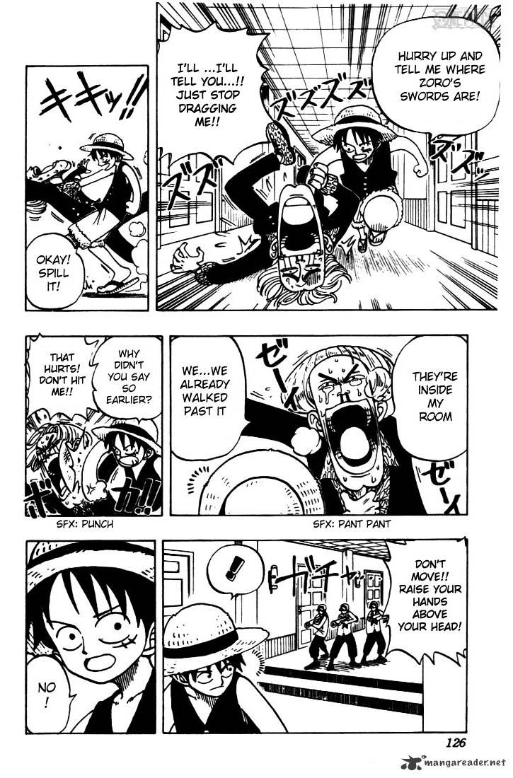 One piece, Chapter 5  Pirate King And The Great Swordsman image 03