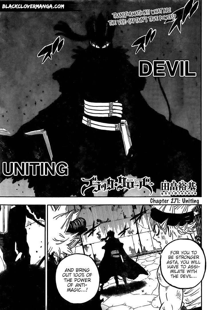 Black Clove, Chapter 271 image 01