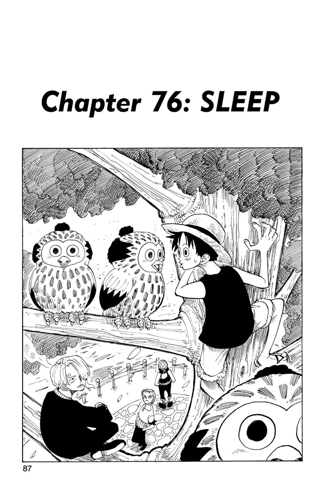 One Piece, Chapter 76 image 001